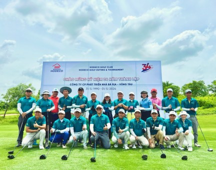 GIẢI GOLF OUTING CLB HODECO - CHÀO MỪNG 34 NĂM KỶ NIỆM THÀNH LẬP CÔNG TY