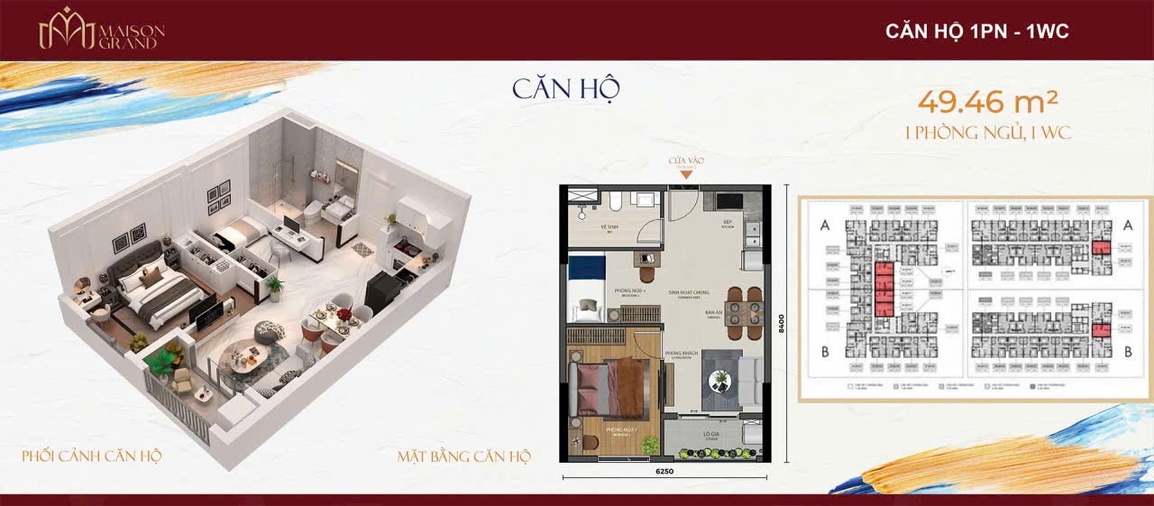 Can-ho-1pn-1wc